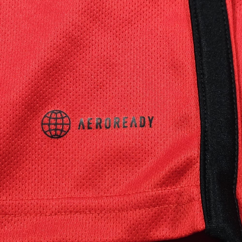 adidas Red and Black Men's Soccer Jersey - Picture 8 of 8